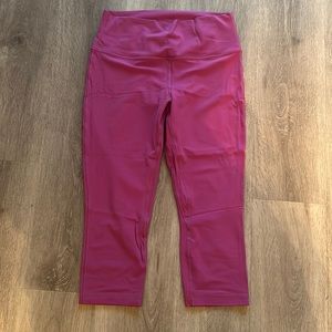 Lululemon 23” purple align leggings